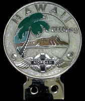 badge Morgan : Hawaii MOG 069 badge Morgan : Hawaii MOG 069
